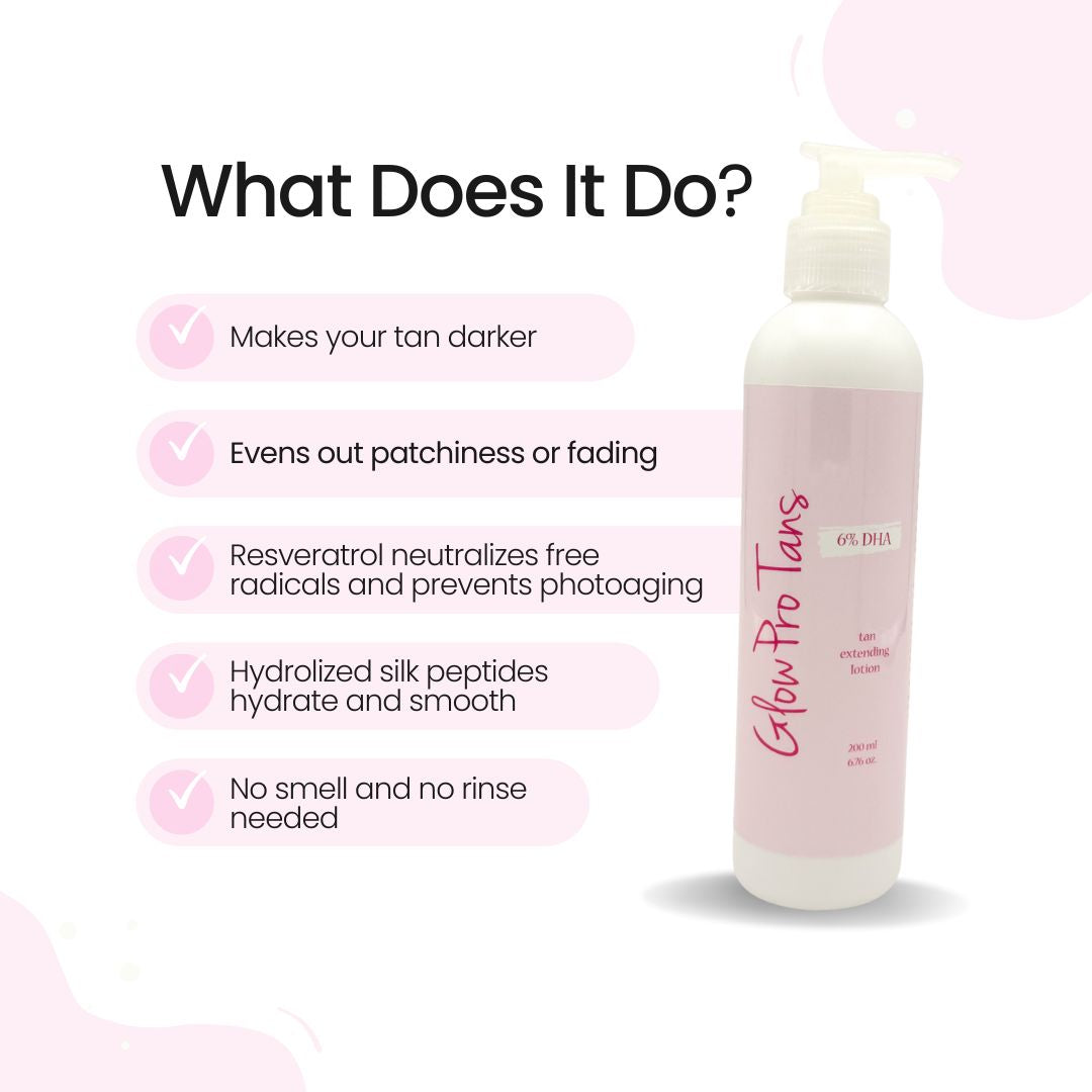 the best tanning lotion to make your self tan last longer and get the darkest color from your spray tan